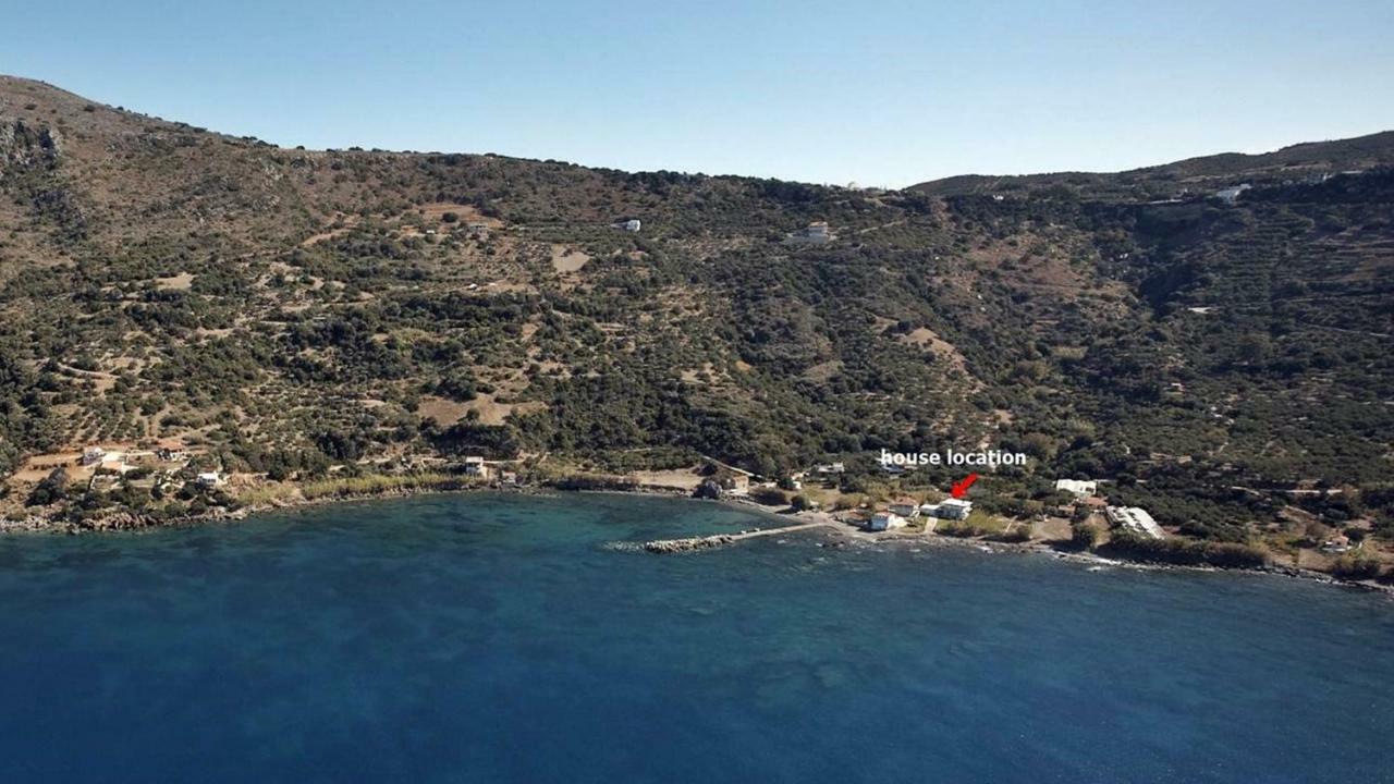 House Just On The Beach -Included 2 Canoe, 2 Bicycles Ravdhoúkha Dış mekan fotoğraf